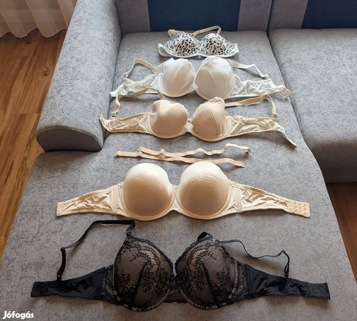Női melltartó csomag 85D - 5 darab