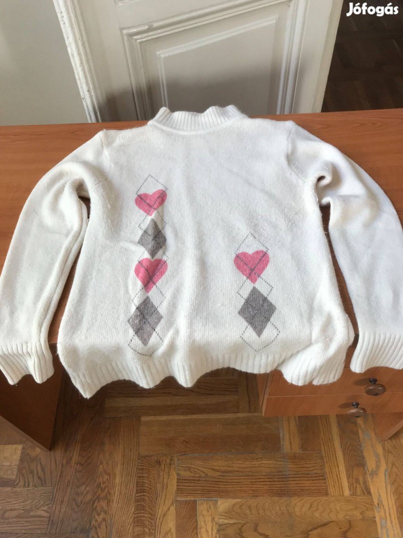 Női mintás pulóver ruha