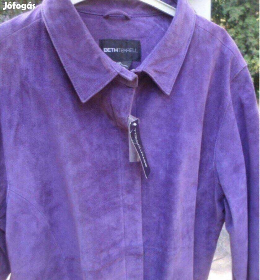 Női modern bőrkabát valódi bőr kabát Új címkés