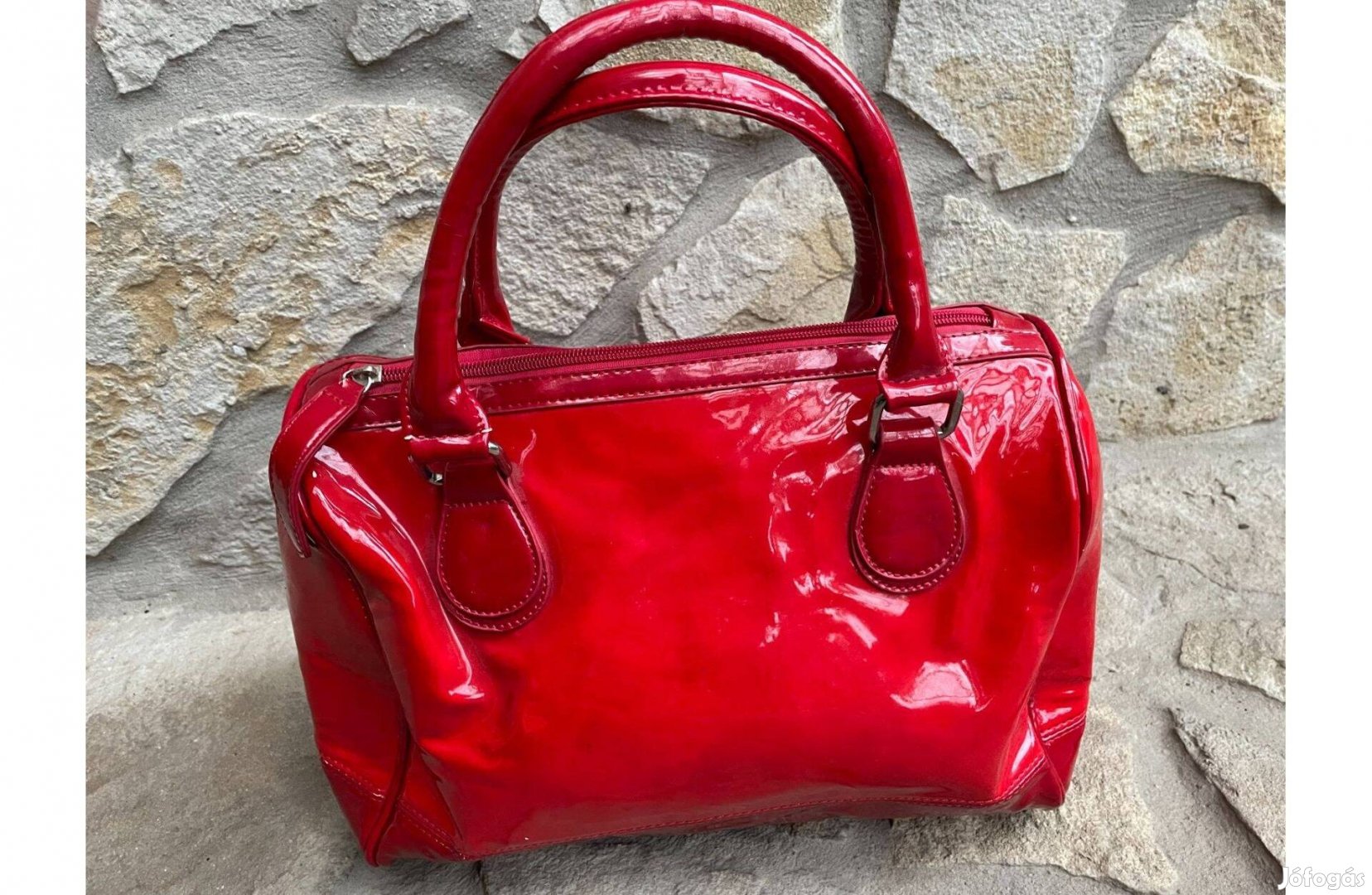 Női piros alkalmi táska