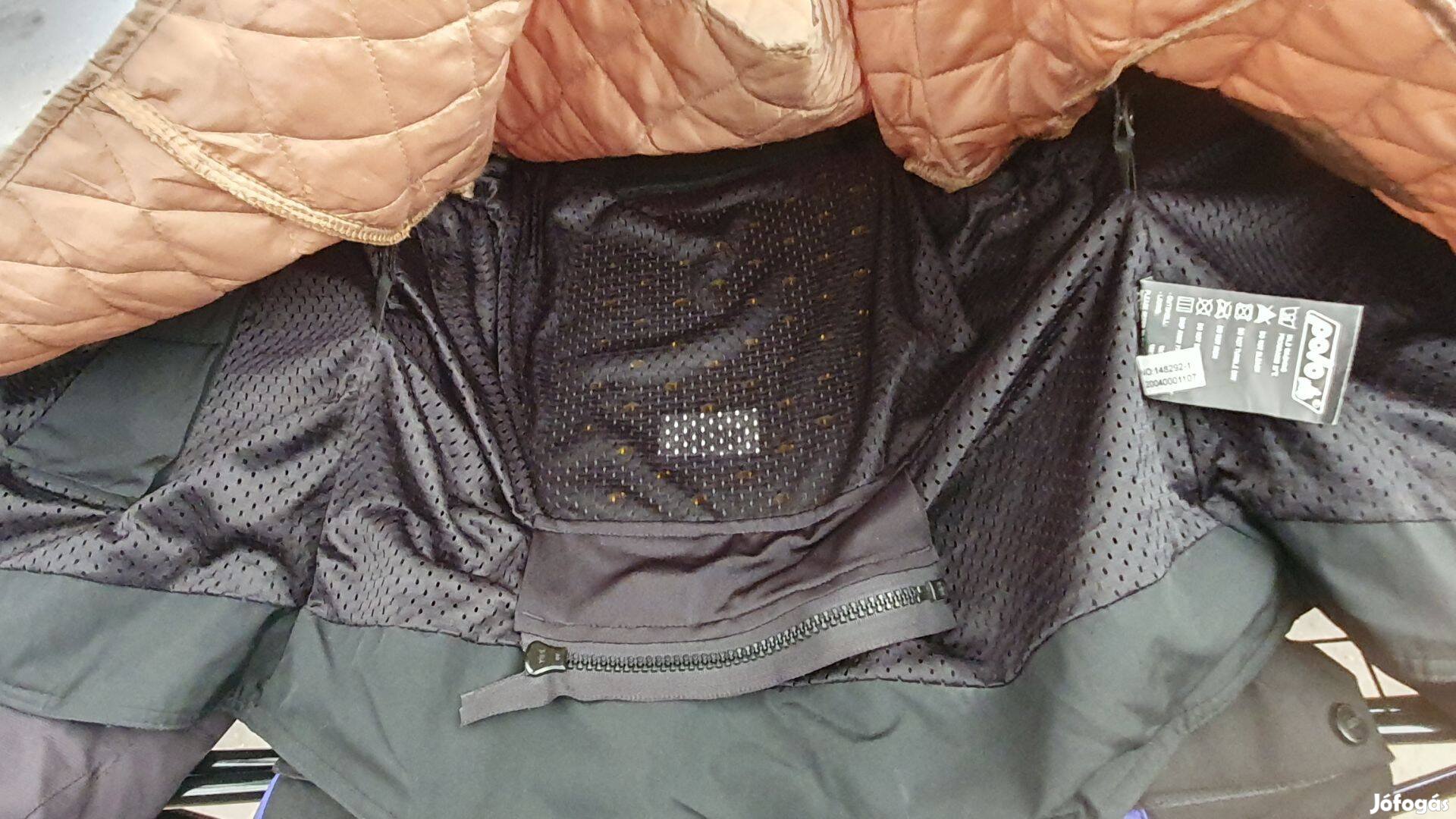 Női protectoros motoros kabat