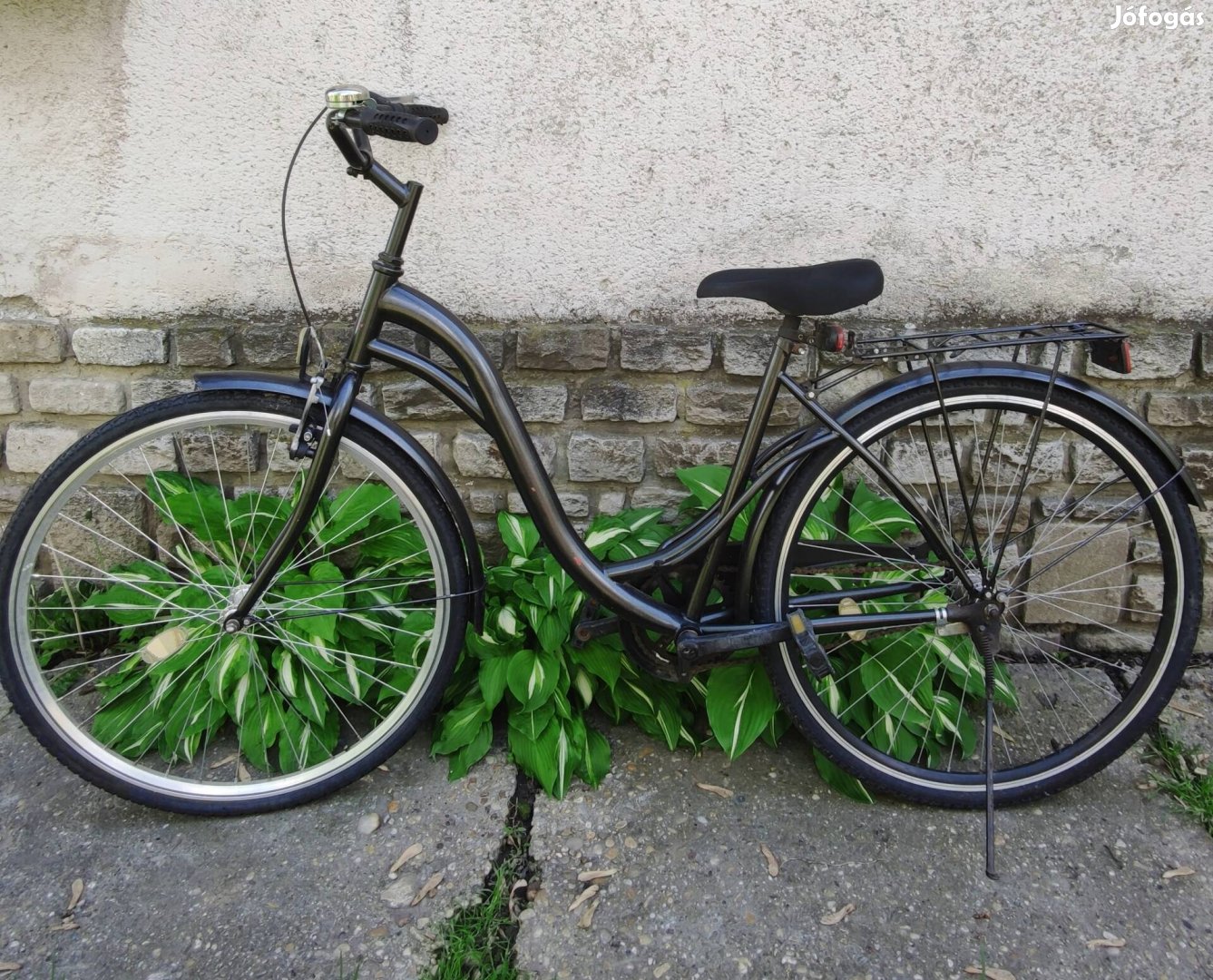 Női retró kerékpár