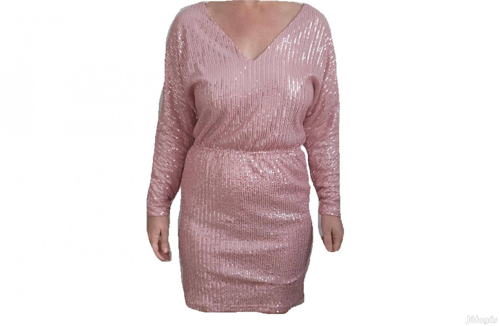 Női rózsaszín csillogós ruha - Reserved