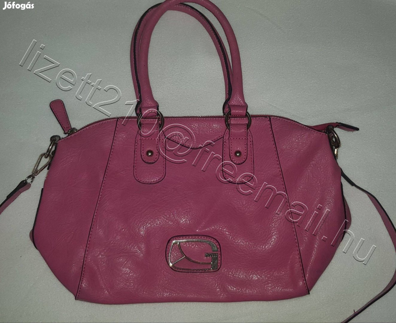 Női rózsaszín táska Guess