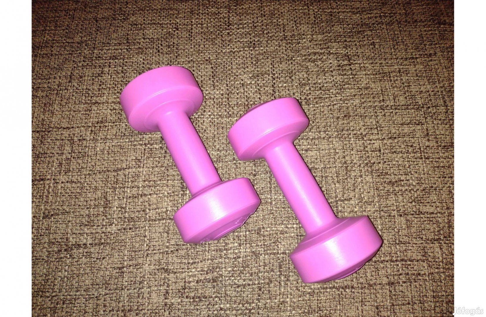 Női súlyzó rózsaszín 1 kg