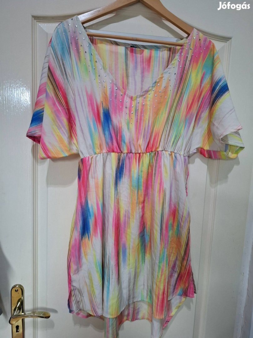 Női szivárványos blúz l-xl méret George márka