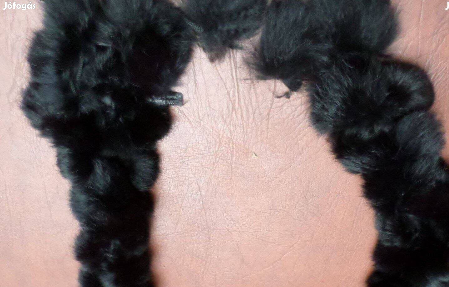 Női szőrme gallér boa sál újszerű gyönyörű