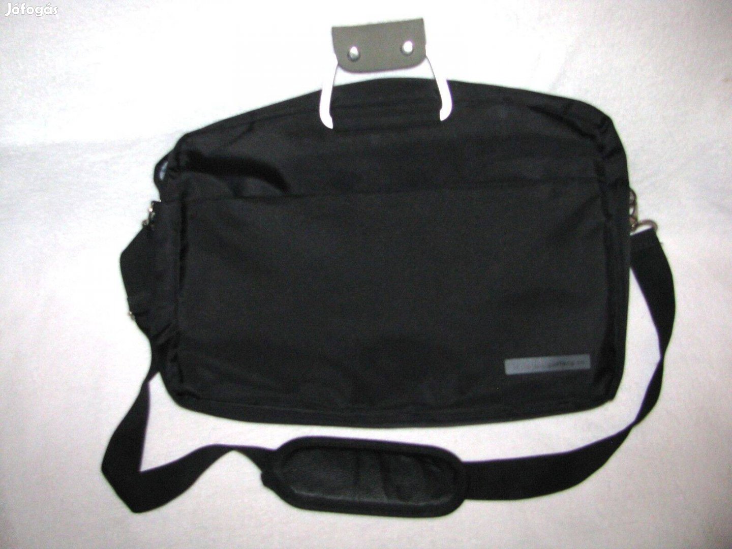 Női táska új Angel 43x30x7 kézi válltáska fekete irattartós