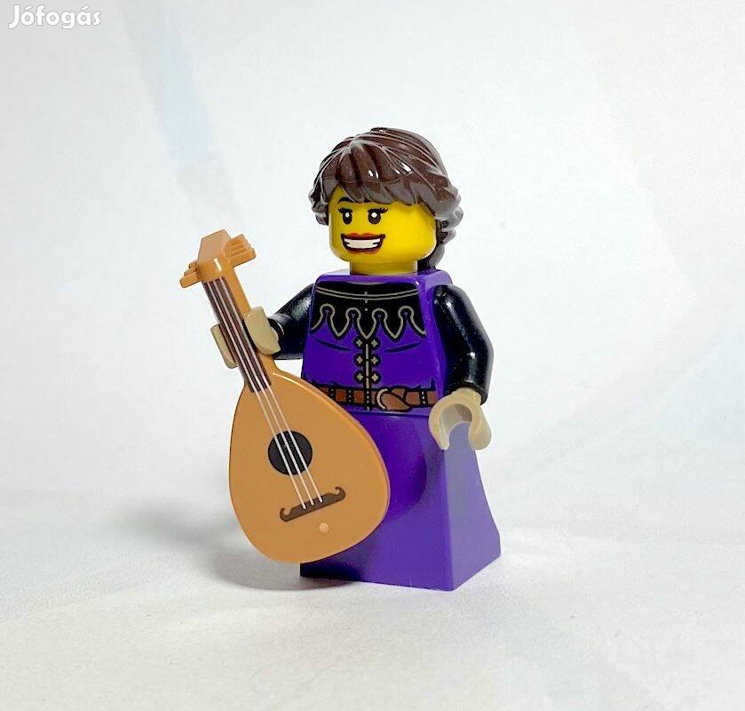 Női trubadúr Eredeti LEGO egyedi minifigura - Castle