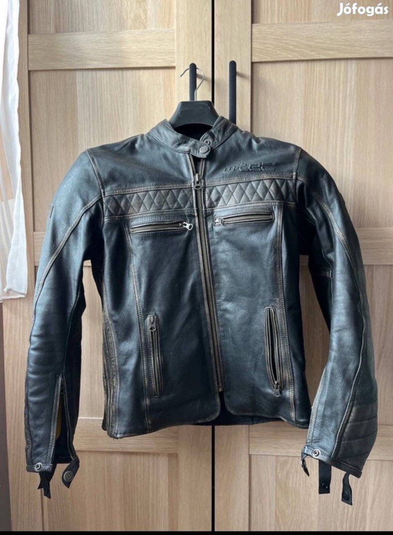 Női valódi bőr motoros dzseki