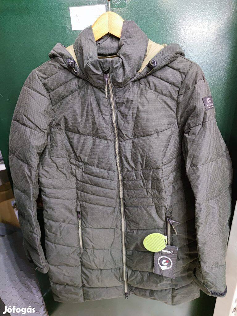 Női zöld télikabát Új! Killtec Kow 150 XL Női zöld télikabát