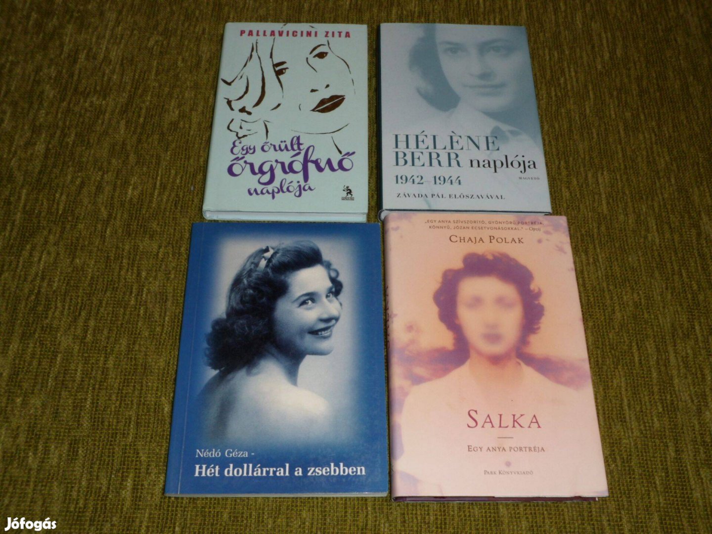 Nők élete, női sorsok könyvcsomag 4 könyvből összeállítva