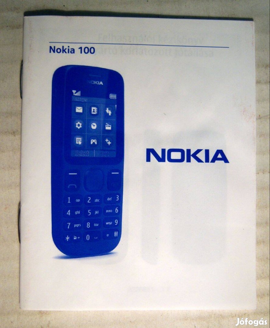 Nokia 100 (2011) Felhasználói Kézikönyv (Magyar nyelvű)