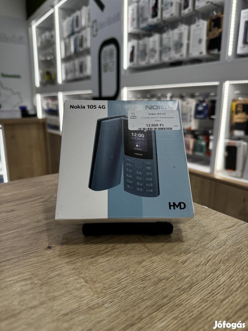 Nokia 105 Kártyafüggetlen, 12 hó garancia