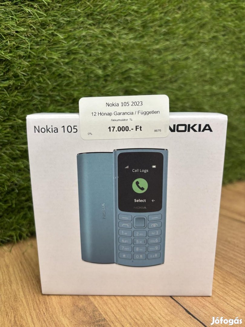 Nokia 105 Kártyafüggetlen, 12 hó garancia