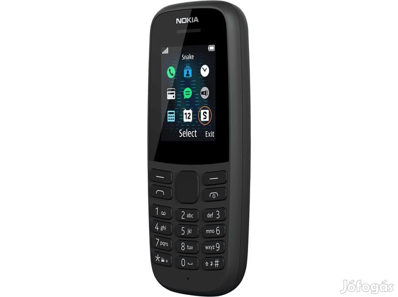 Nokia 105 (4th Edition)  - Szín: Fekete
