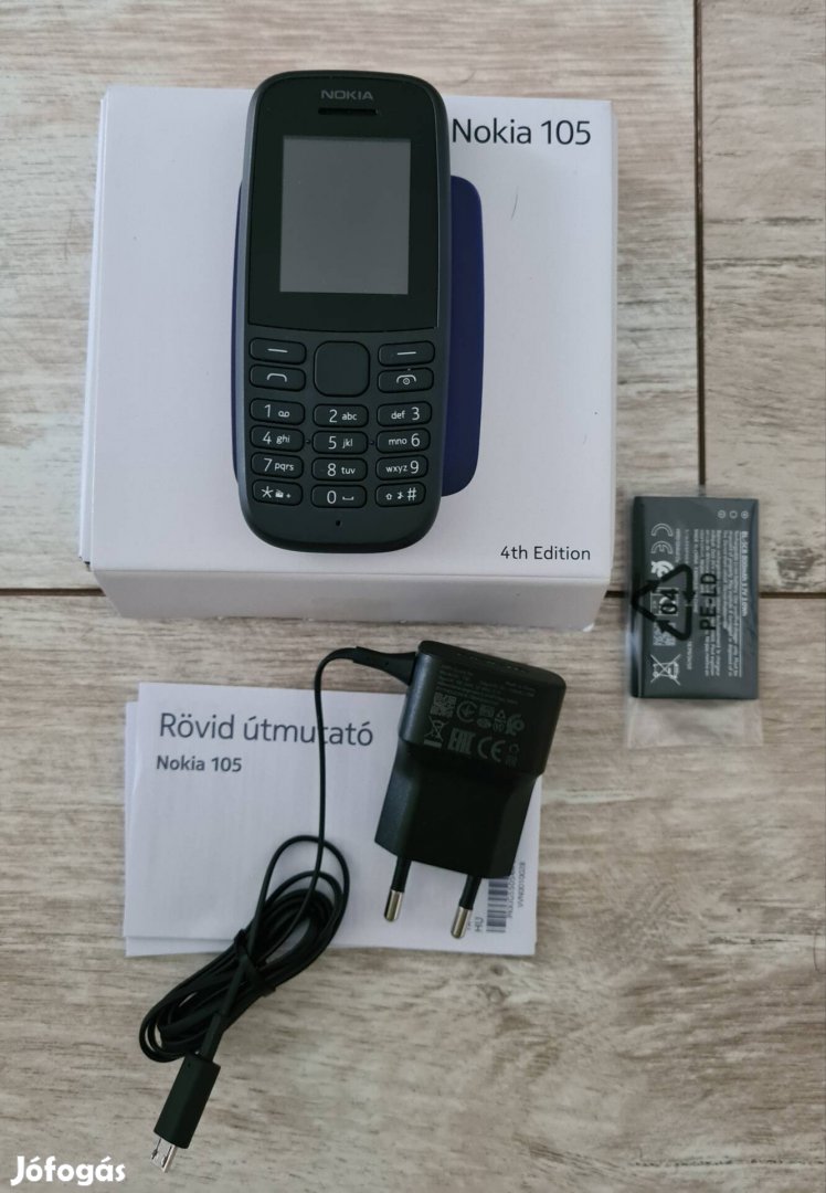 Nokia 105 új,dobozzal,töltővel eladó!