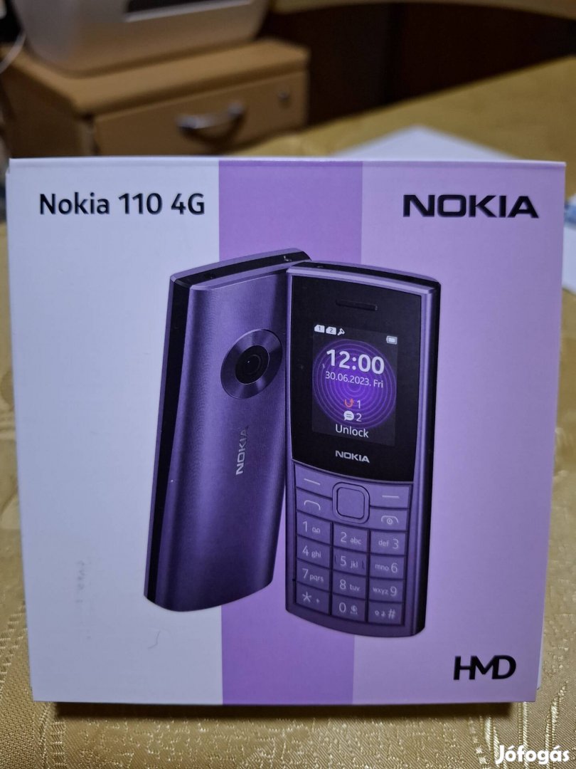 Nokia 110 4G nyomógombos telefon Új 