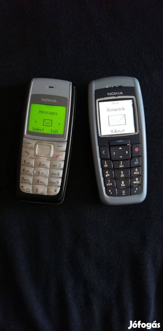 Nokia 110i és 2600 szép állapotú Retro mobilok