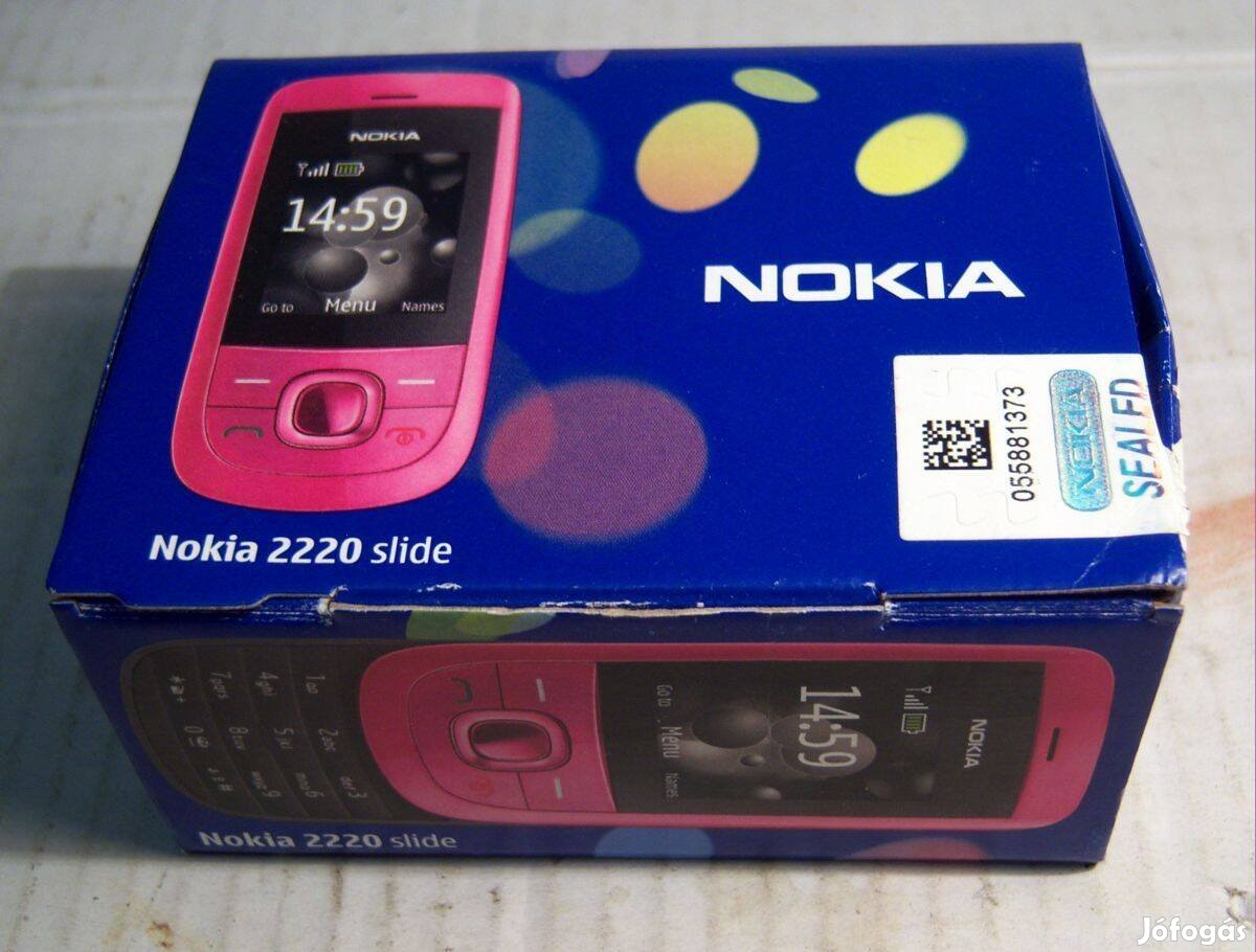 Nokia 2220 Slide (2010) Üres Doboz (Ver.1)