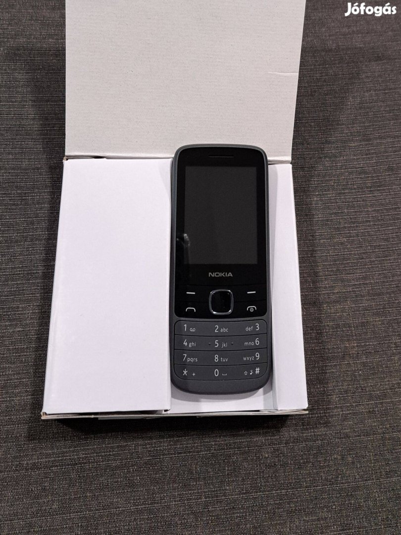 Nokia 225 4G Fekete Kártyafüggetlen Dual Sim Mobiltelefon Eladó!