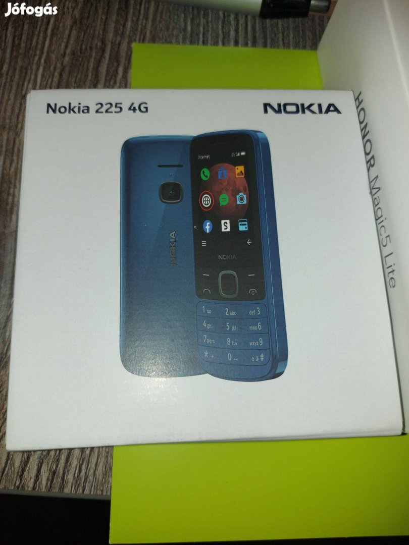 Nokia 225 4G Új dobozában Yetteles fekete 9900Ft Veszprém