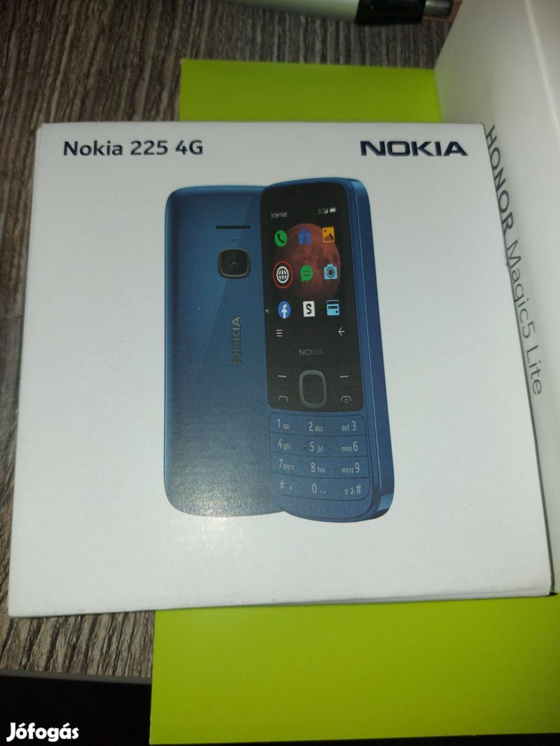 Nokia 225 4G Új fekete Yettel mobil dobozában bontatlan 9900Ft