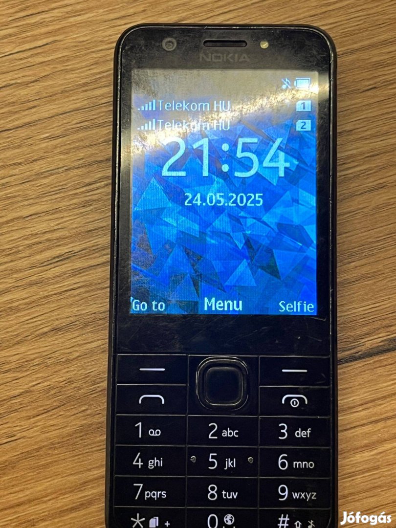 Nokia 230 dual sim kártyafüggetlen mobiltelefon nyomógombos mobil telo