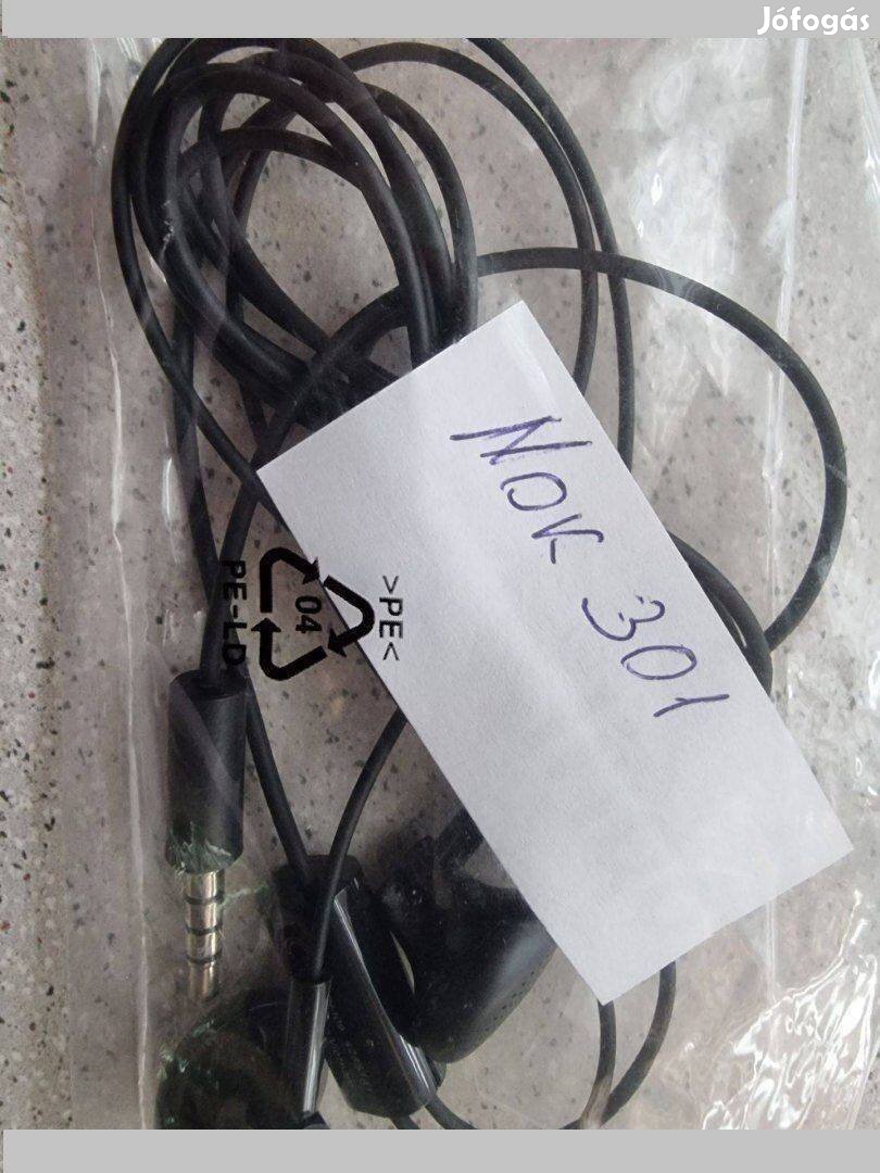 Nokia 301 Headset Fülhallgató WH-109 új eladó