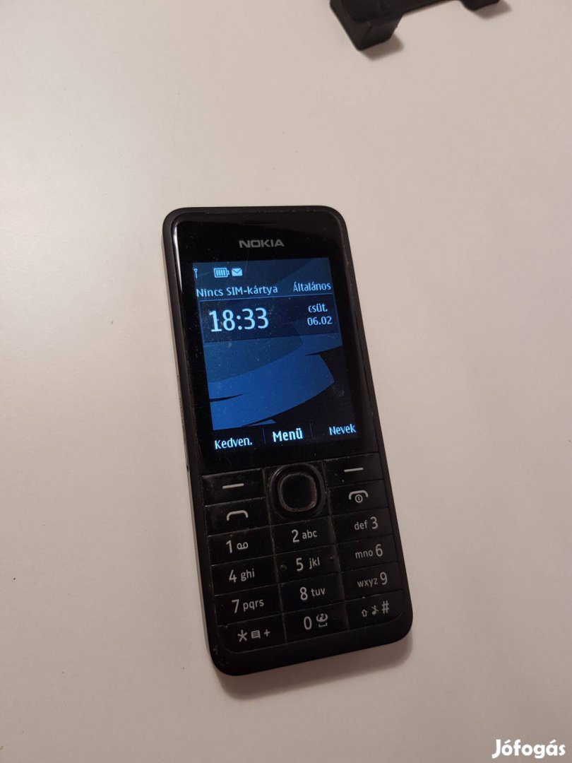 Nokia 301 nyomógombos mobiltelefon eladó