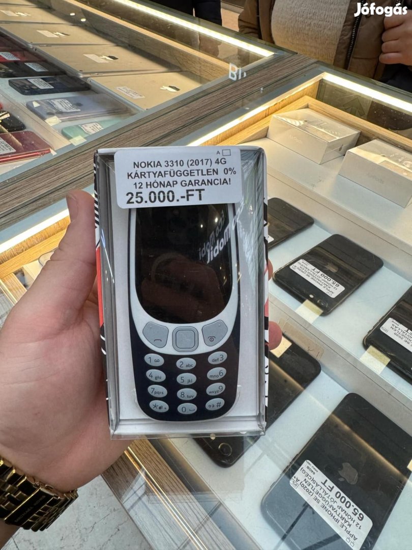 Nokia 3310 (2017) Kártyafüggetlen 16 GB, 12 hó garancia