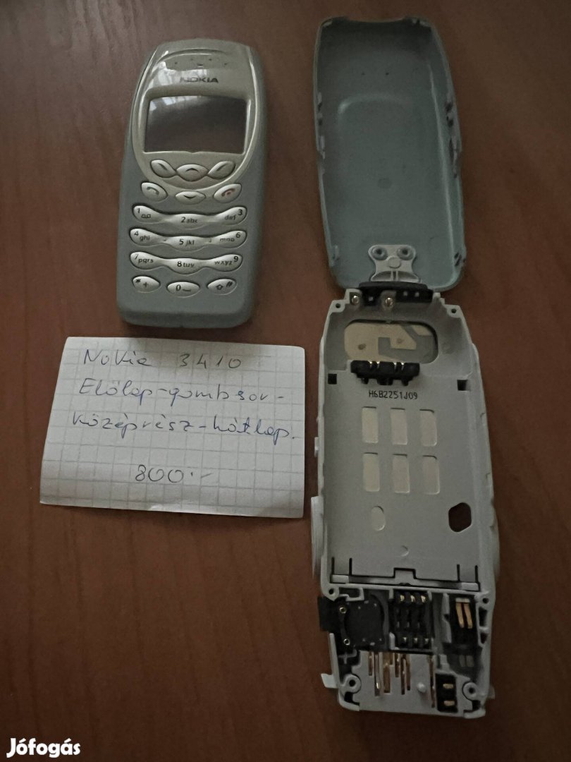 Nokia 3410 burkolat 