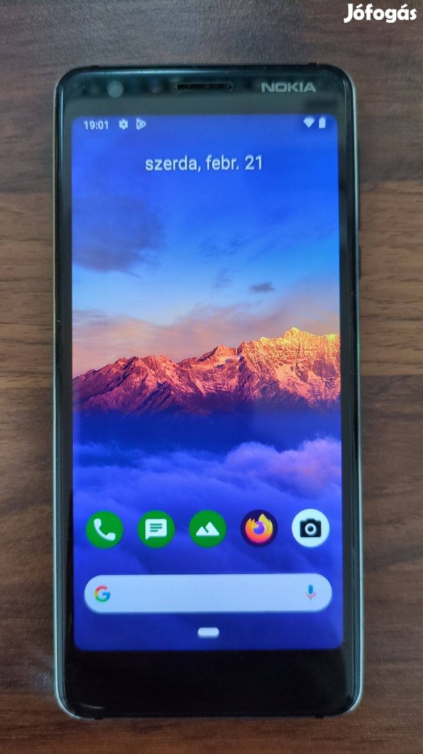 Nokia 3.1 kártyafüggetlen Dual SIM okostelefon Android 10 / One