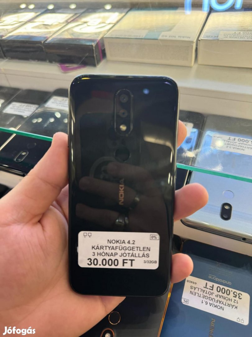 Nokia 4.2 Kártyafüggetlen 32 GB, 12 hó garancia