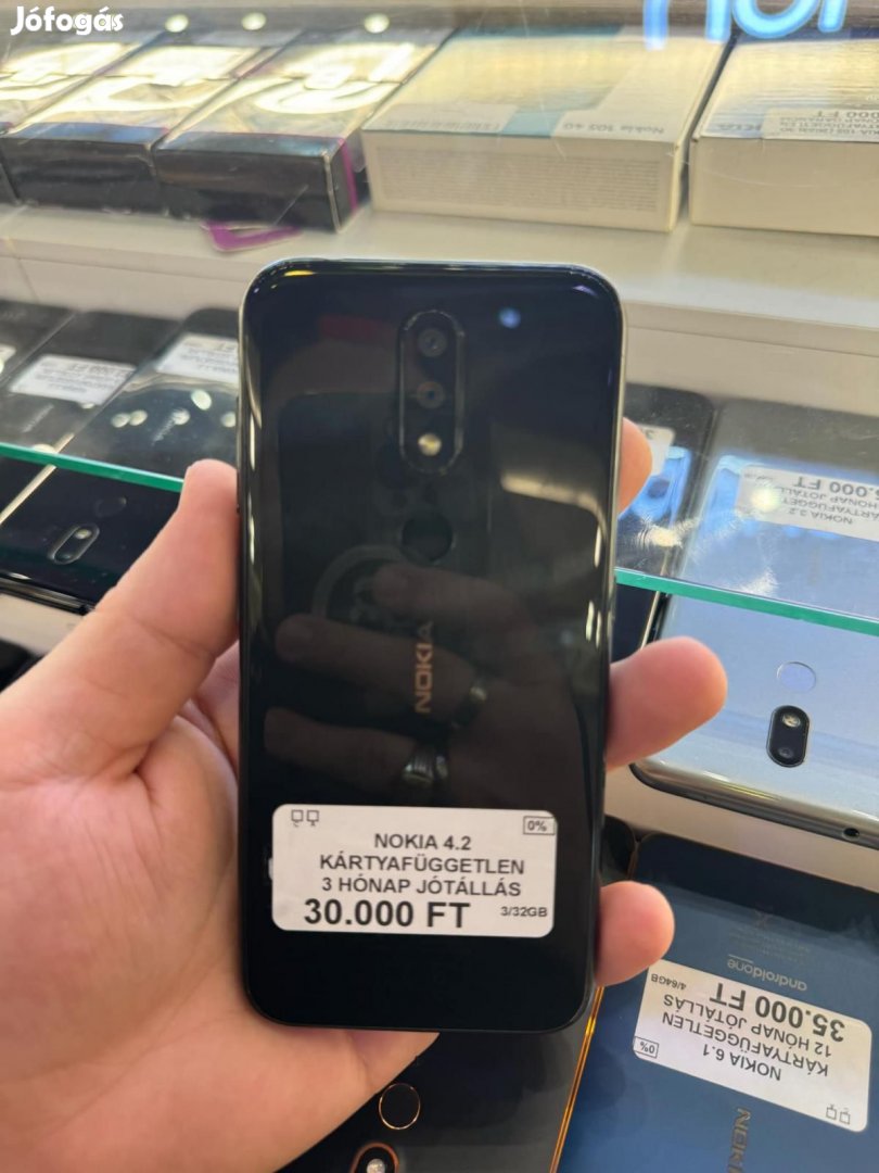 Nokia 4.2 Kártyafüggetlen 32 GB, 12 hó garancia