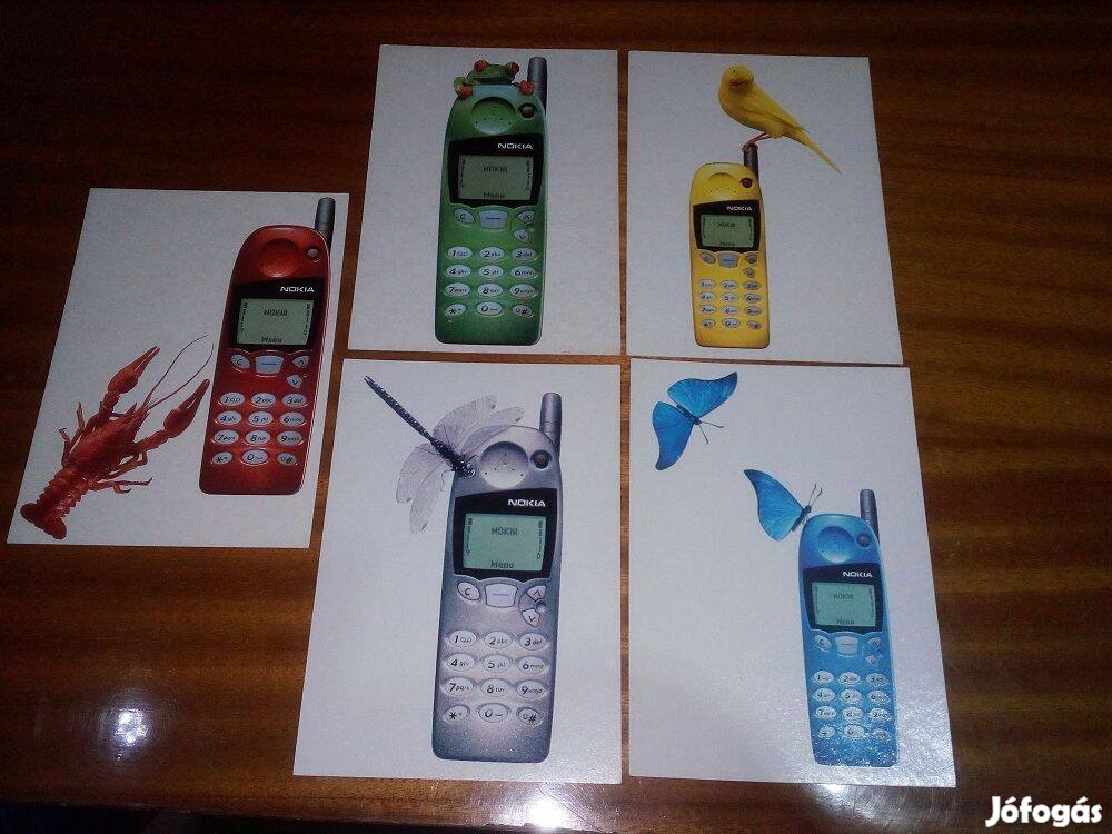 Nokia 5110 retro képeslap képeslapok boomerang cards gyűjtőnek