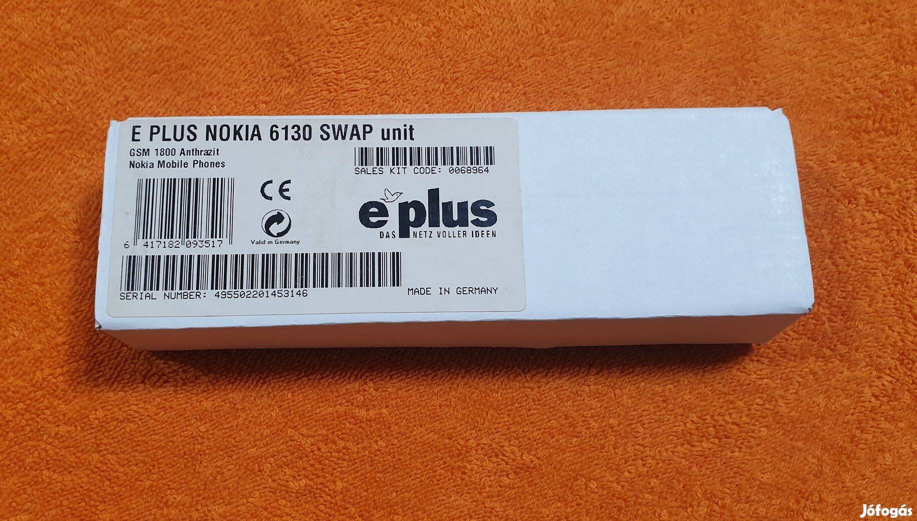 Nokia 6130 gyári új, dobozos, Swap