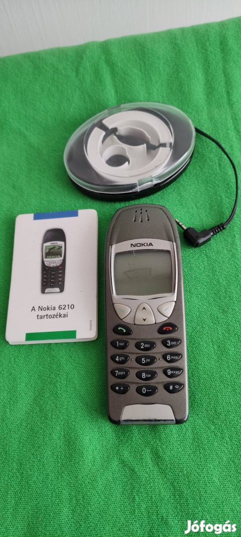 Nokia 6210 telefon, Panasonic fejhallgatóval és töltővel,akku nélkül