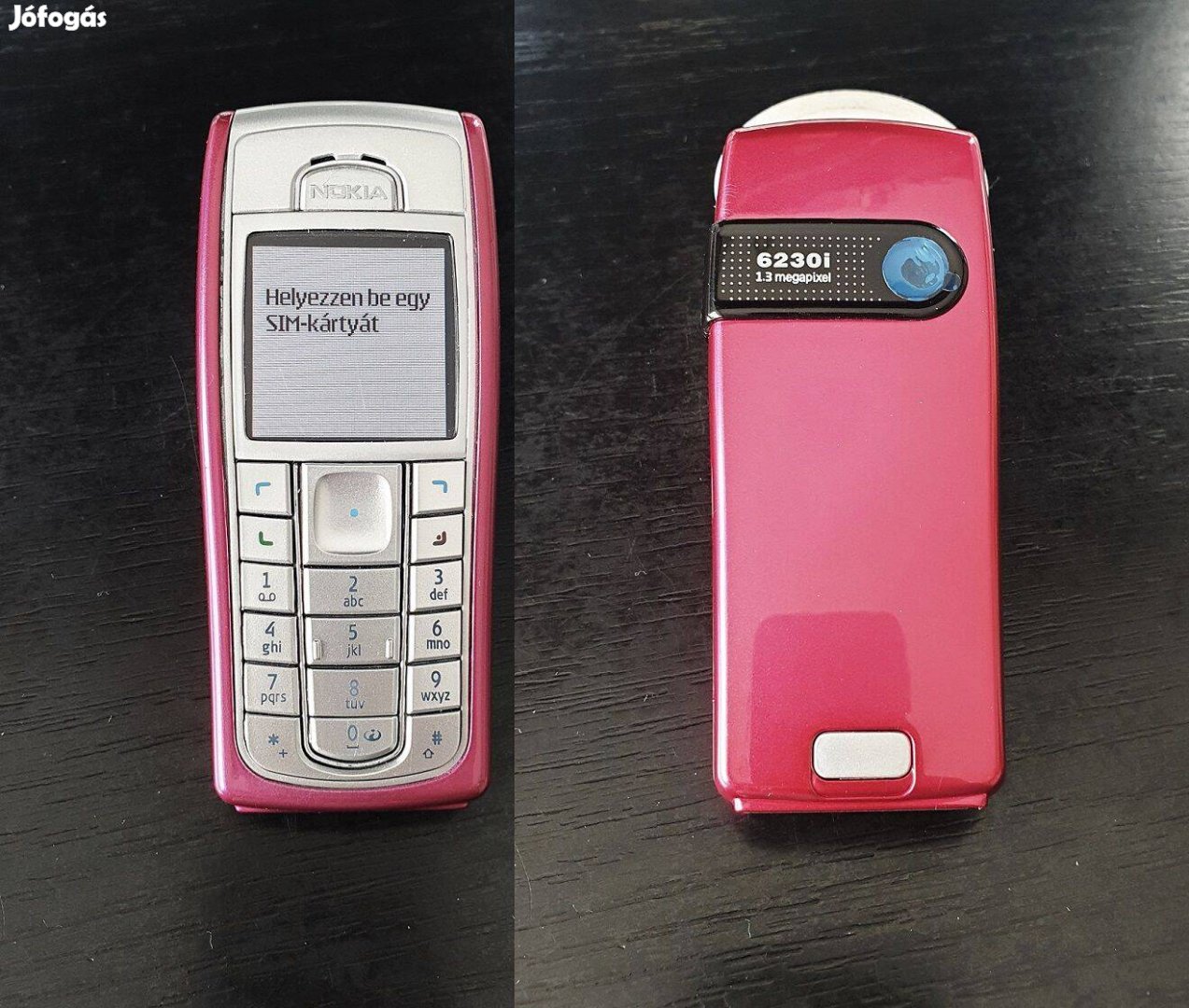 Nokia 6230 pink, újszerű, független magyar nyelvű hibátlan telefon