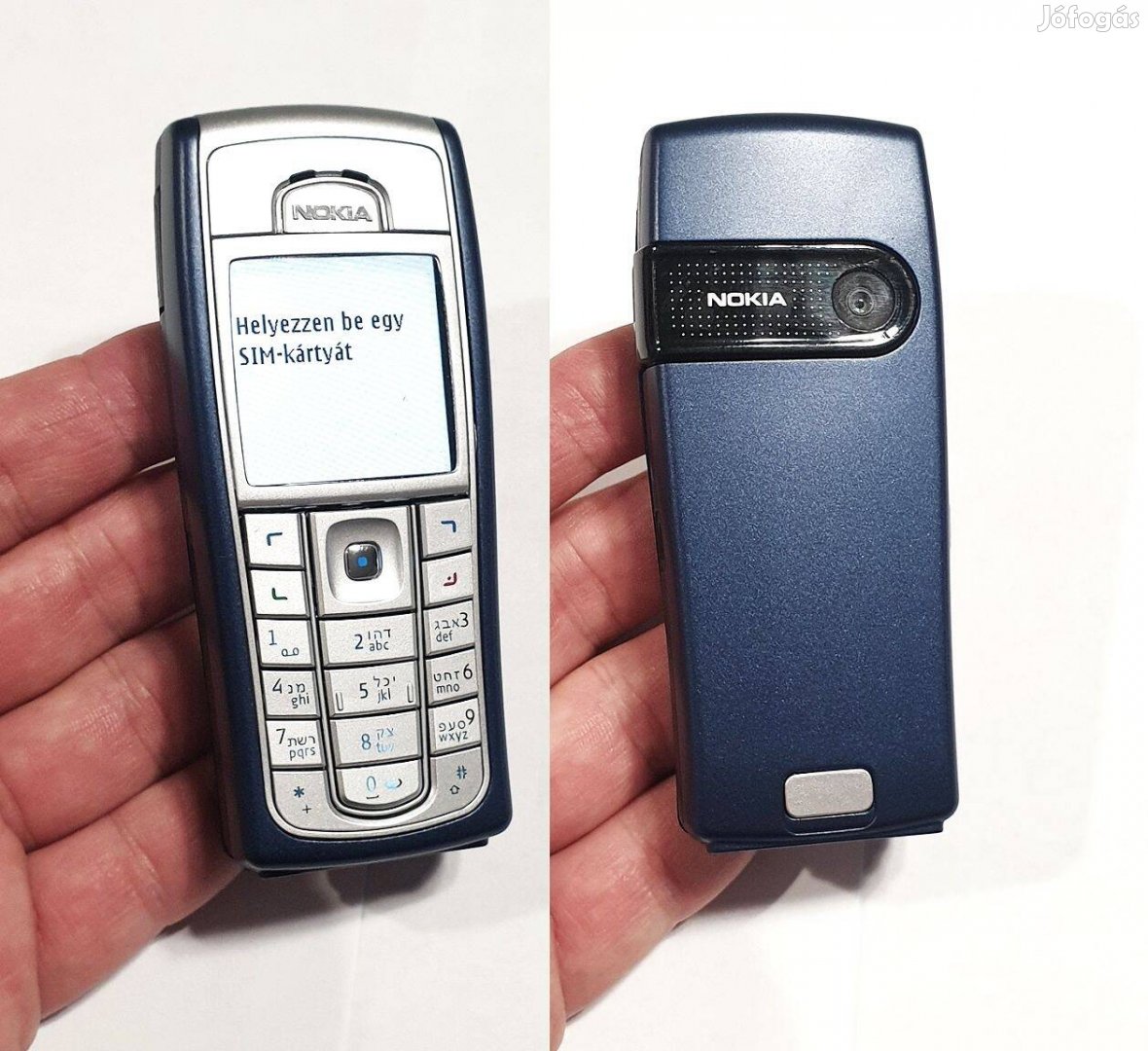Nokia 6230i független újszerű magyar, új akku, új burkolat