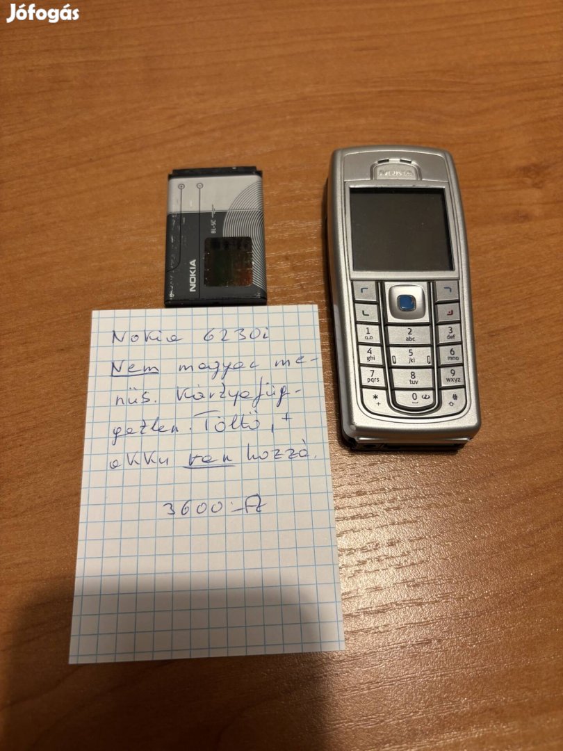 Nokia 6230i kártyafüggetlen