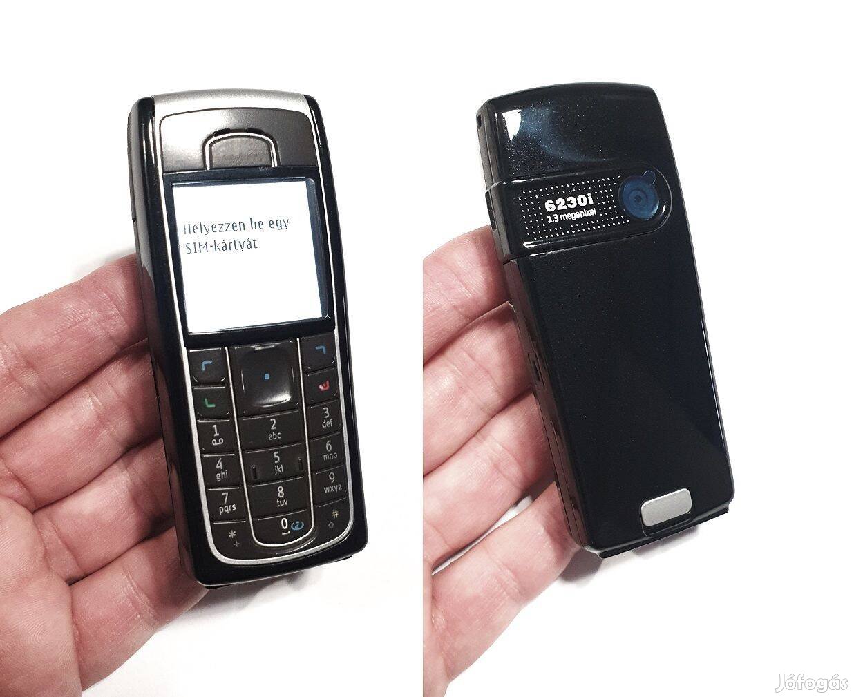 Nokia 6230i telefon, magyar független, új ház, új akku