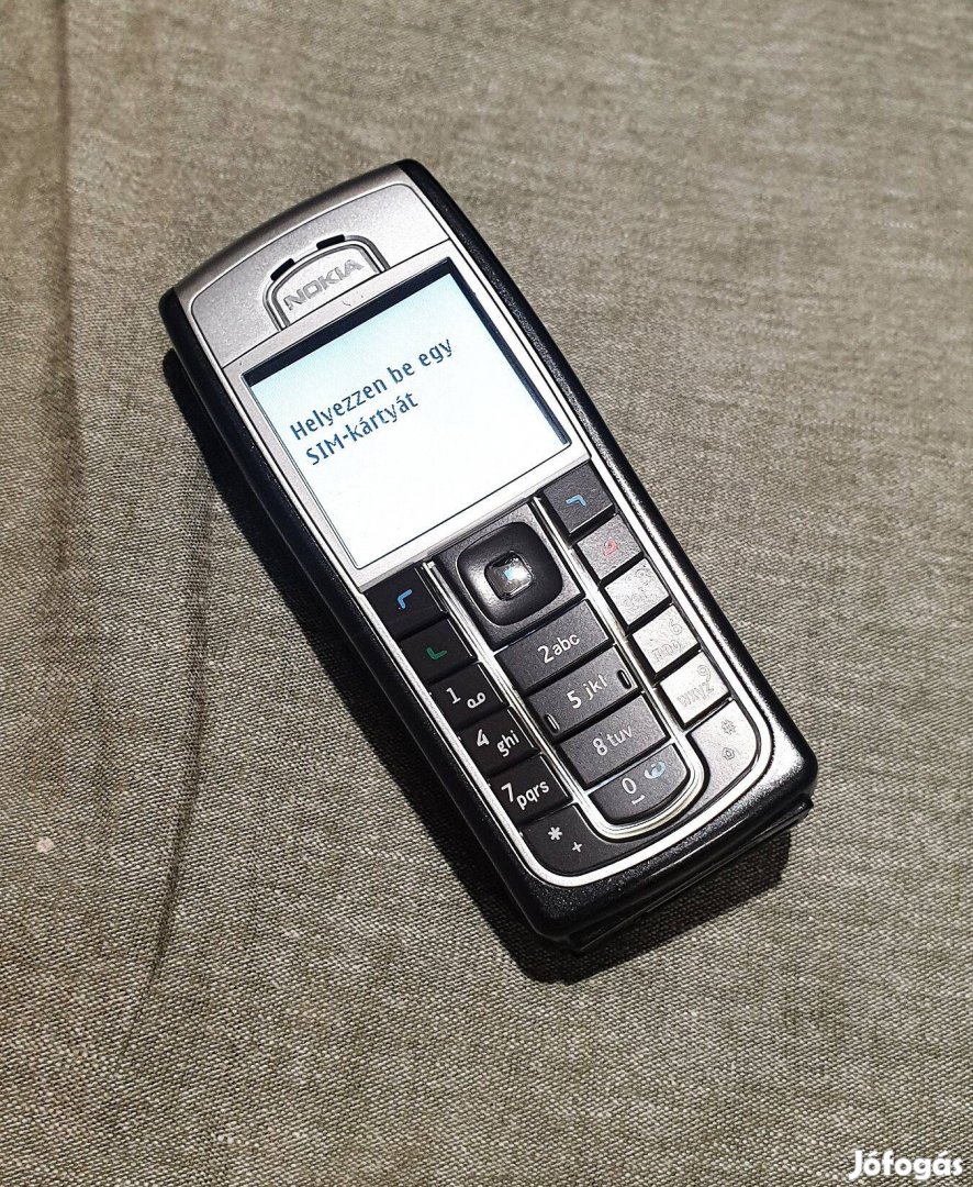 Nokia 6230i telefon függelten magyar nyelvű fekete 2