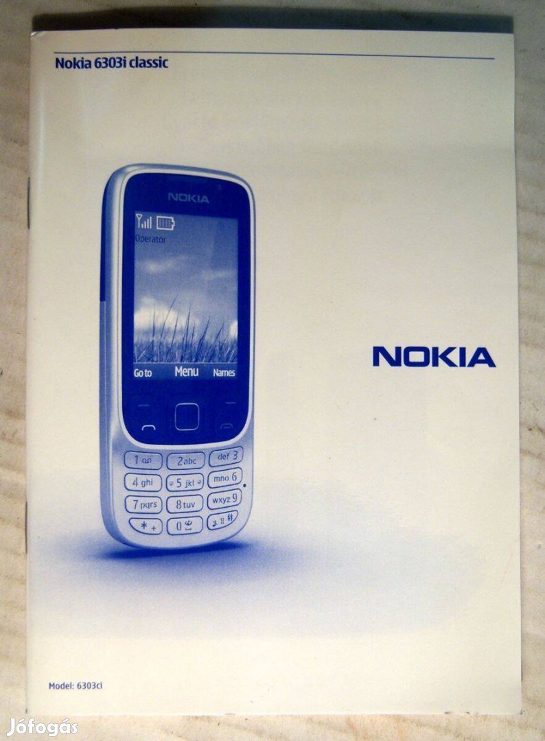 Nokia 6303i Classic (2010) Felhasználói Kézikönyv (Magyar nyelvű)
