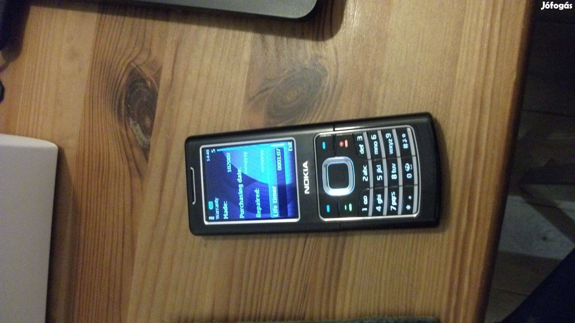 Nokia 6500 Classic Új Fémházas nyomógombos telefon