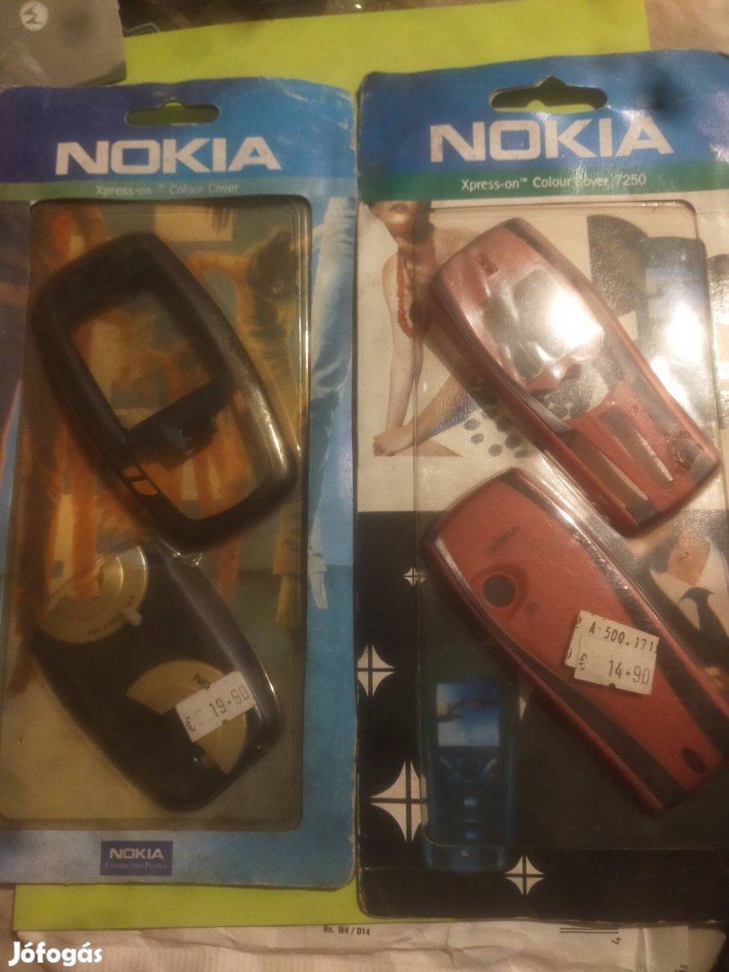 Nokia 6600,7250 Eredeti Elő és hátlap 