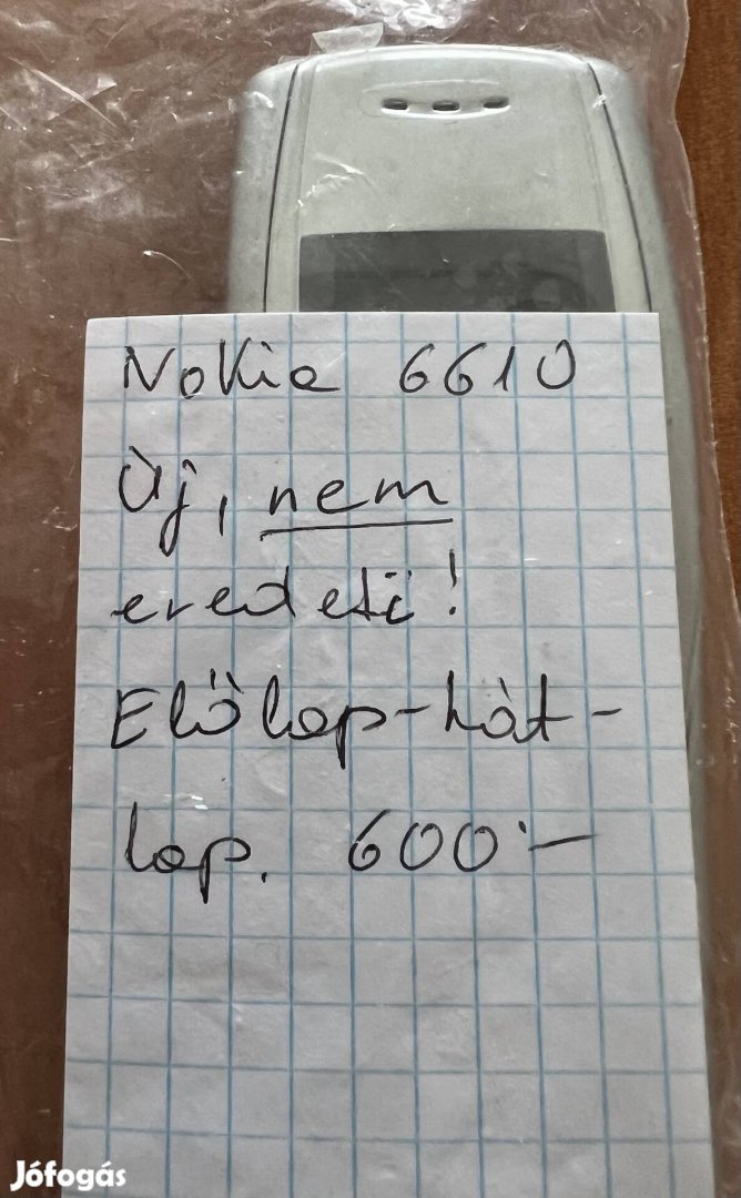 Nokia 6610 elôlap 