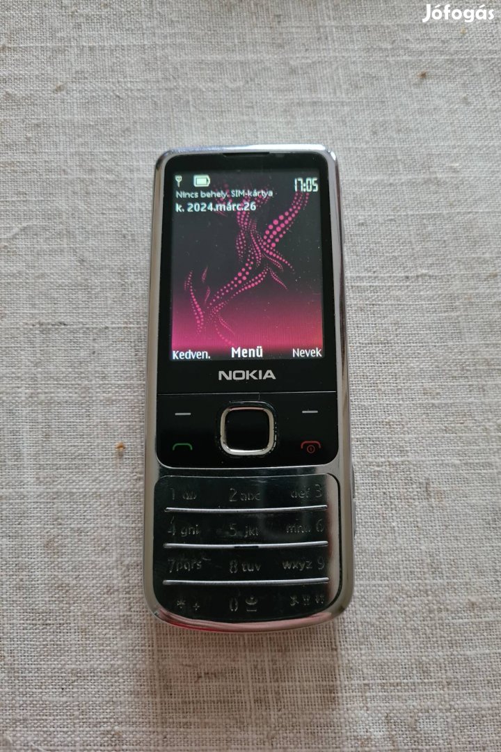 Nokia 6700 hangszóró hibával eladó!