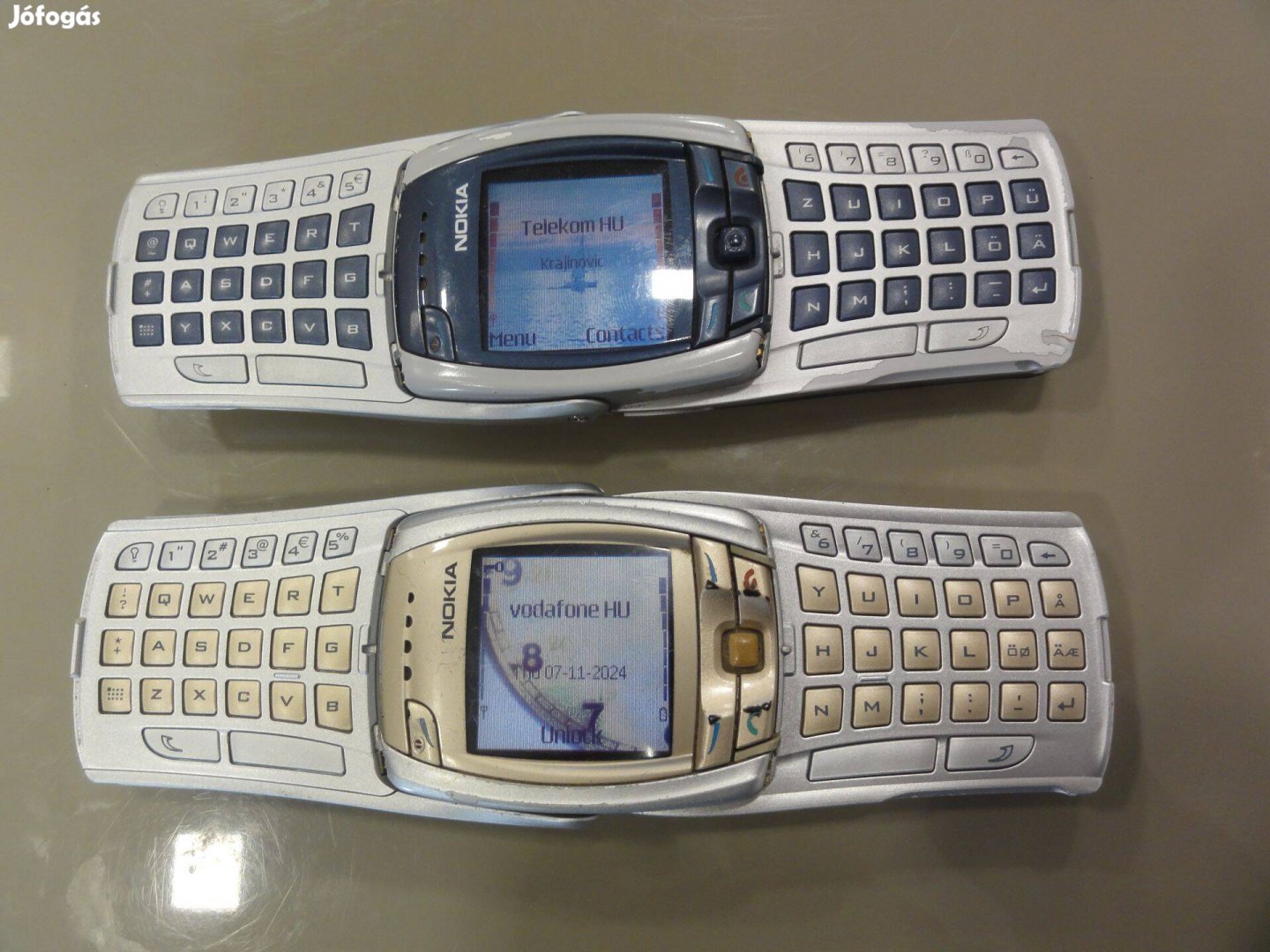 Nokia 6800 és 6810 eladó gyűjteményből, nagyon ritka Retró függetlenek