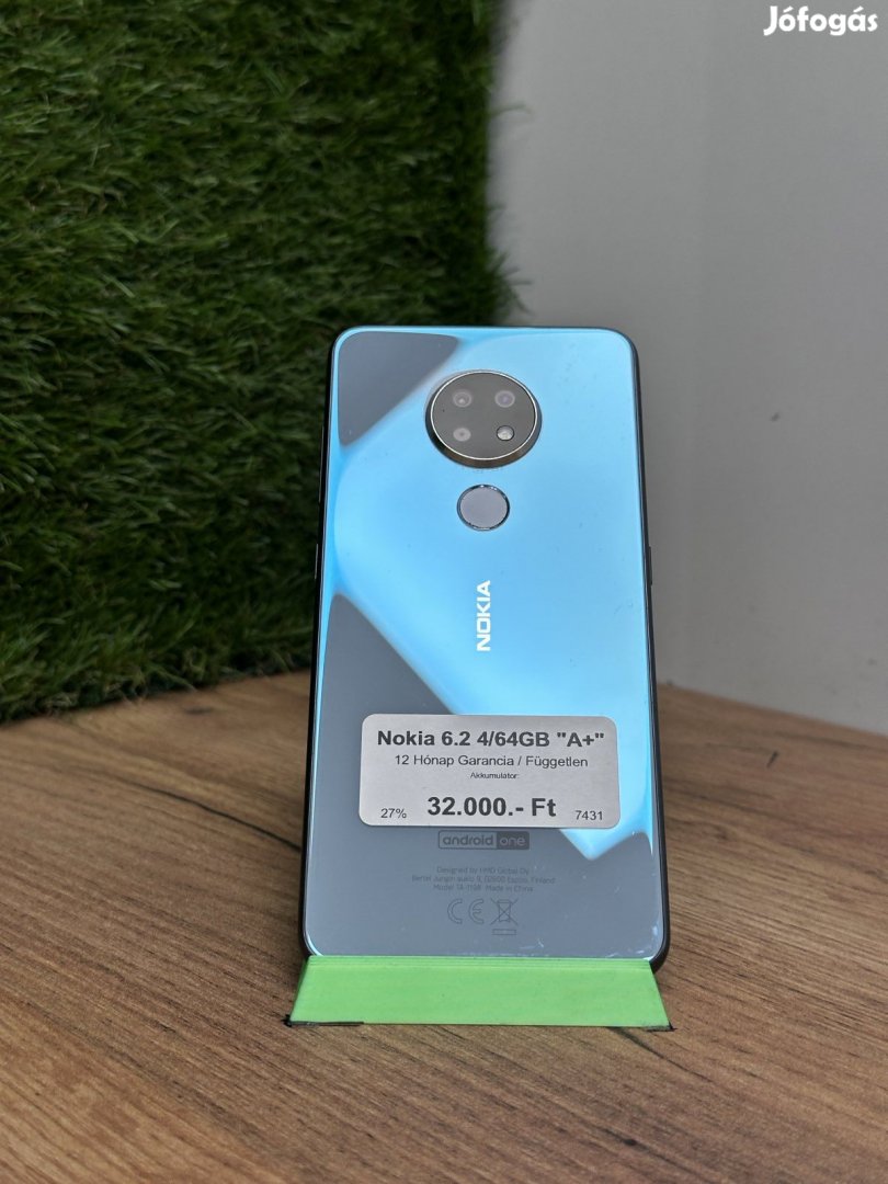 Nokia 6.2 Kártyafüggetlen, 12 hó garancia